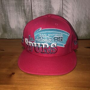 San Antonio Spurs New Era Hardwood Classics 9Fifty Pink Snapback Cap Flat Bill